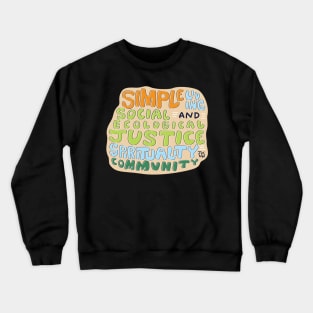 JVCNW values Crewneck Sweatshirt